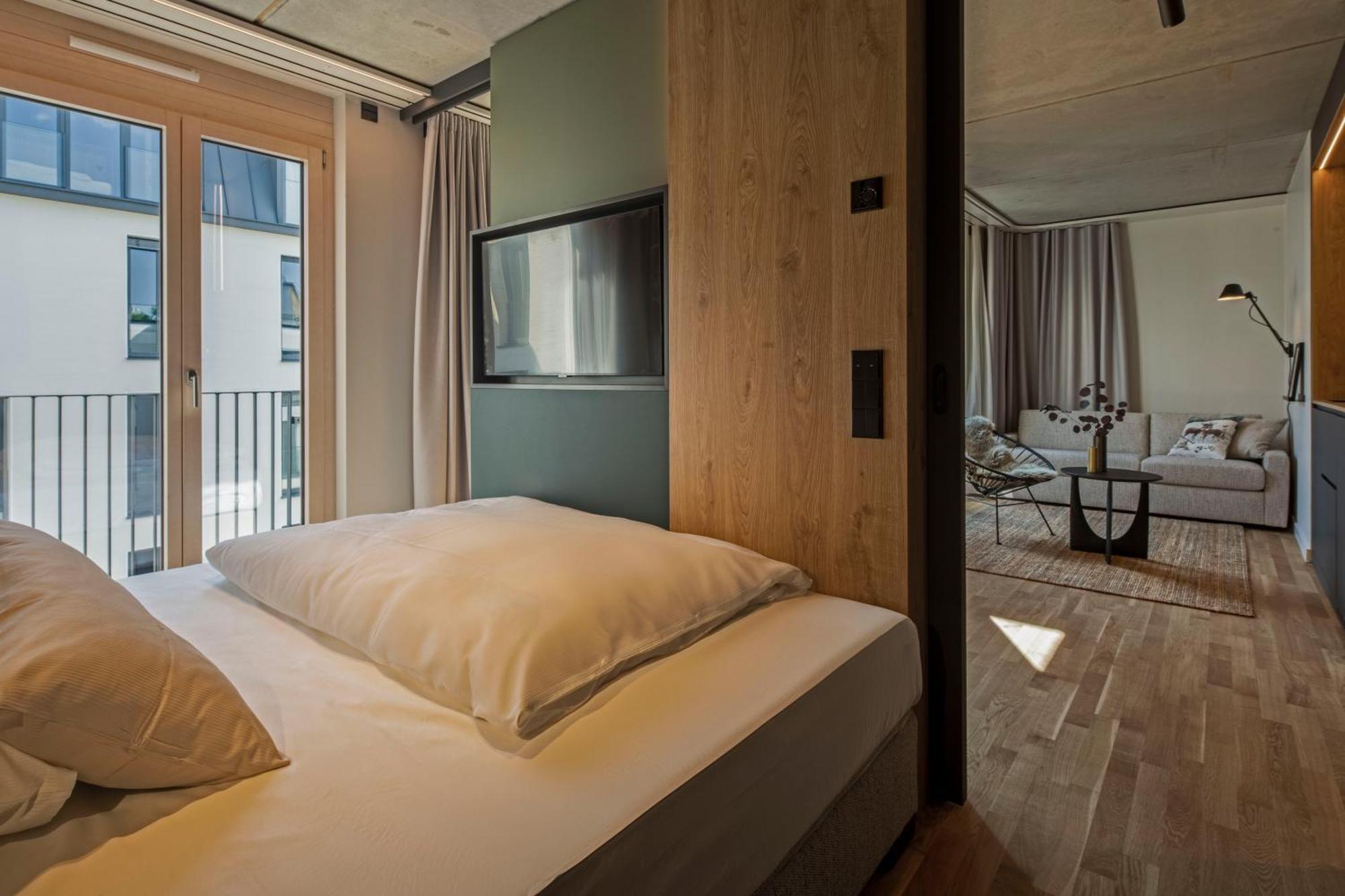 B5 Apartments คาร์ลสรูเฮอ ภายนอก รูปภาพ