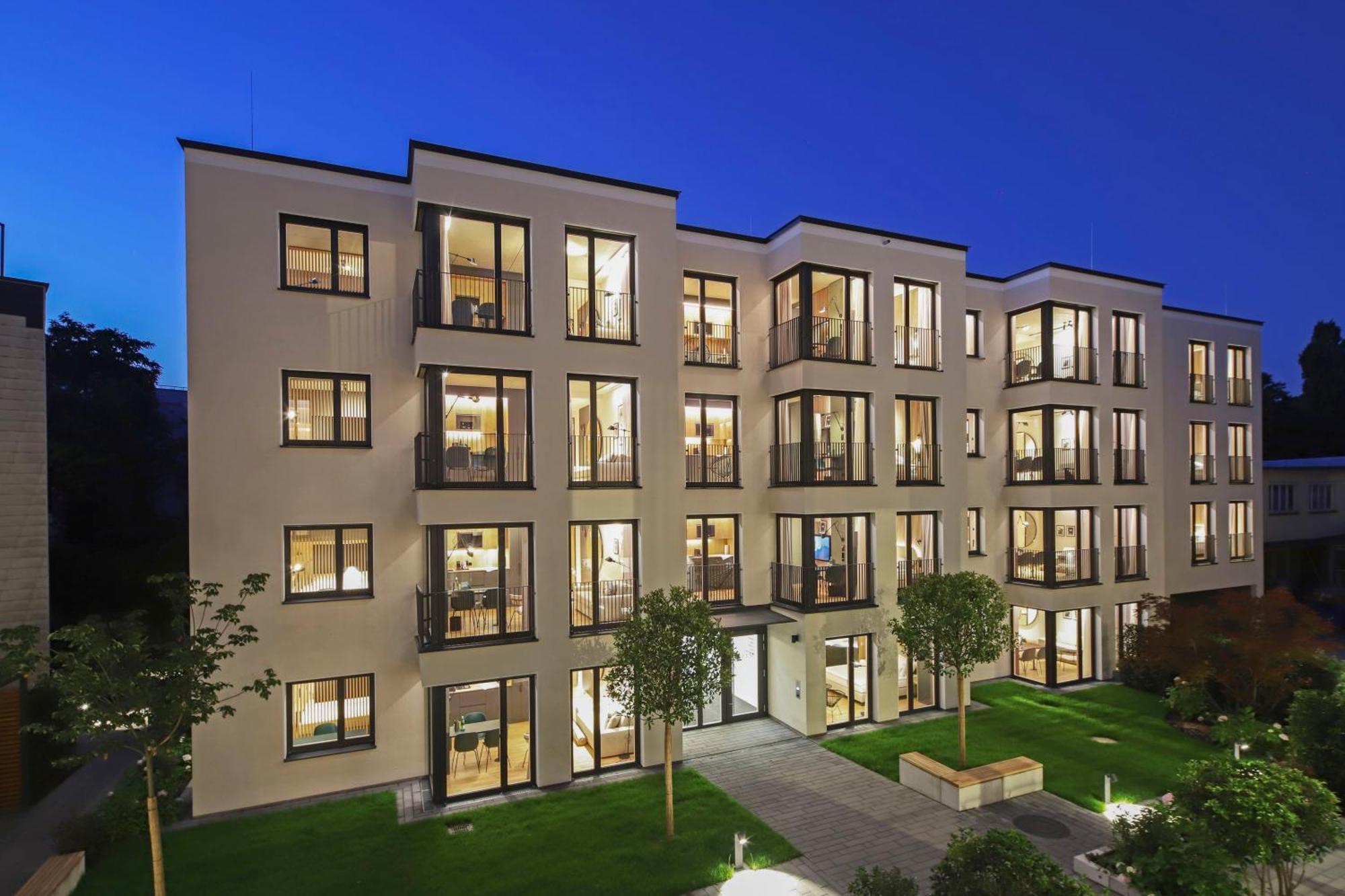 B5 Apartments คาร์ลสรูเฮอ ภายนอก รูปภาพ