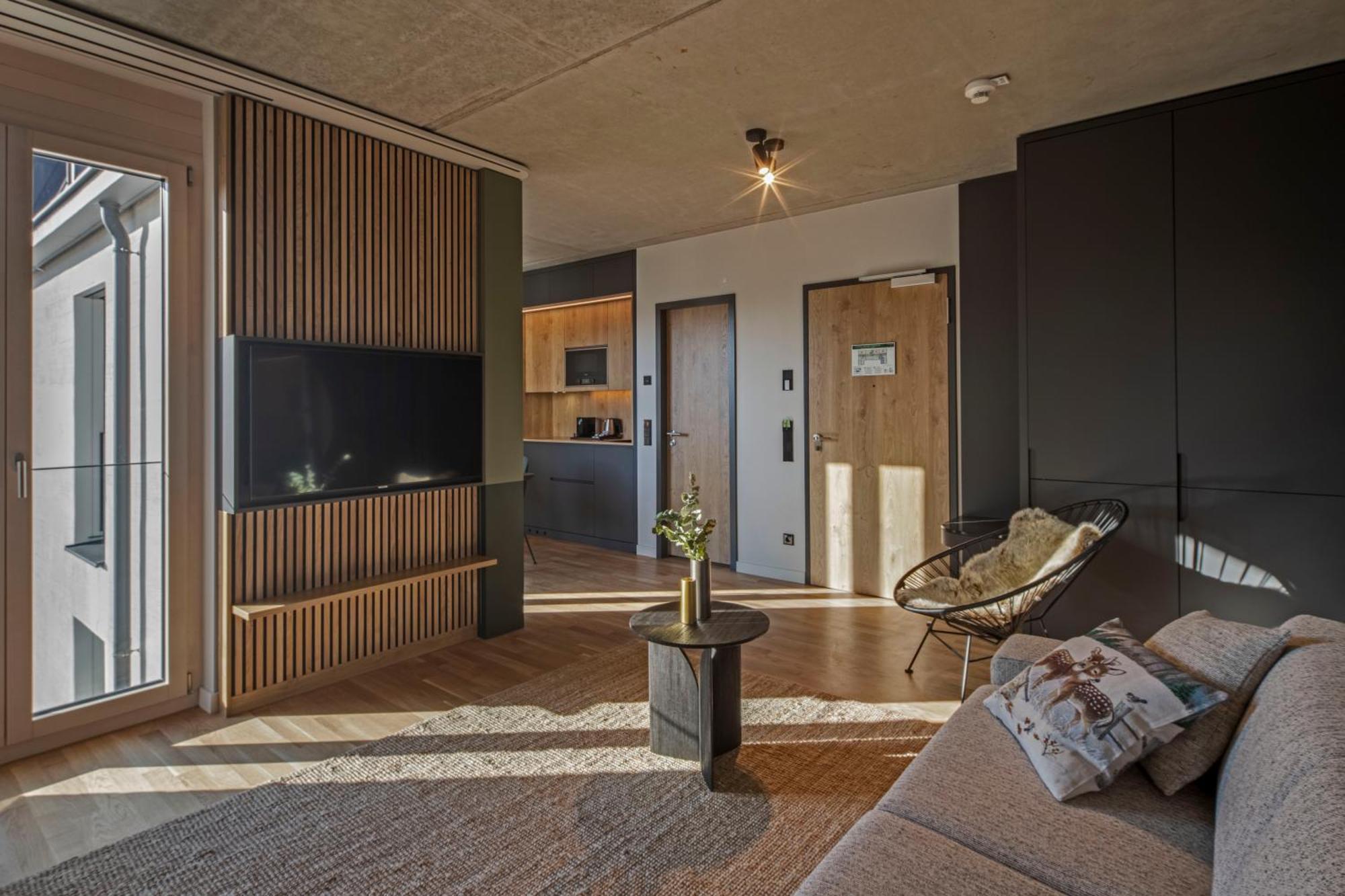 B5 Apartments คาร์ลสรูเฮอ ภายนอก รูปภาพ