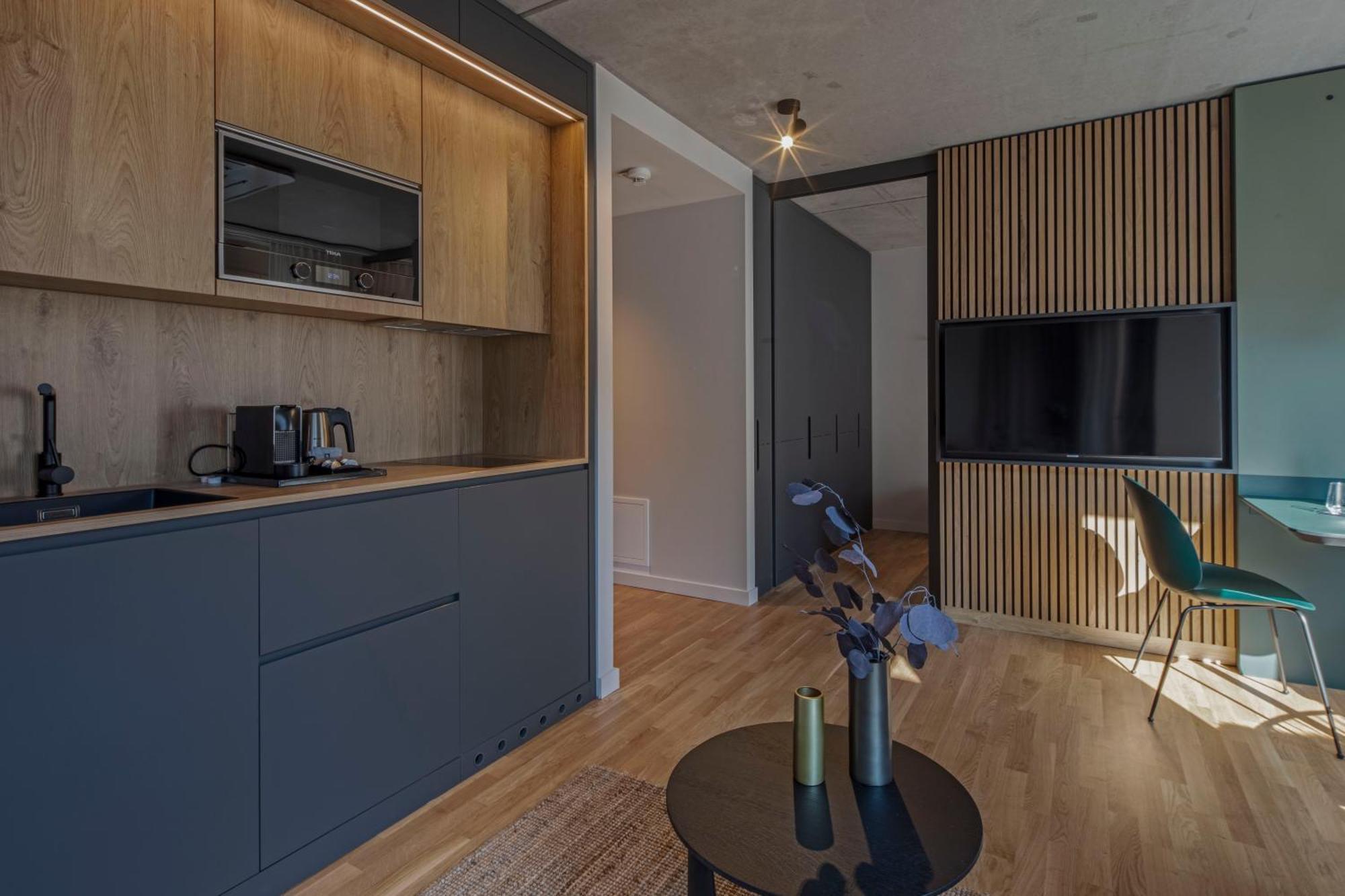 B5 Apartments คาร์ลสรูเฮอ ภายนอก รูปภาพ